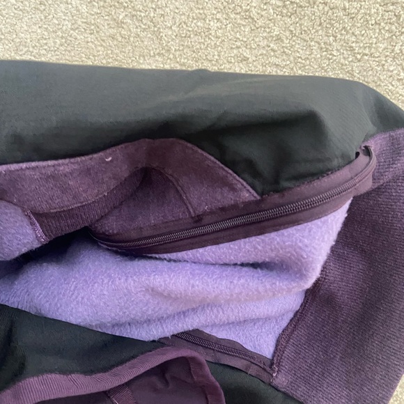 Lululemon purple peplum workout top - Picture 4 of 4